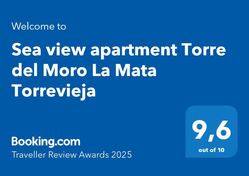 Sea 350M Seaview Apartment Torre Del Moro La Mata  Bagian luar foto